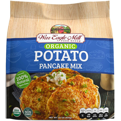 Mix-22 oz. (Pack 2) War Eagle Mill Organic Potato Pancake Bag