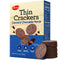 Vloong Ultra-Thin Cocoa & Chocolate Thin Crackers with Real Melted Chocolate Chips,