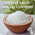 90+ (8 Salt Tribe | Baja Sea Salt Natural Grain for Grinder | Trace Minerals for Hydration Support | Sal Organica |