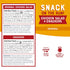 Pack 10g (Pack 12) Bumble Bee Snack On The Run! Protein Snack - Original Chicken Salad with Crackers - Protein per Box