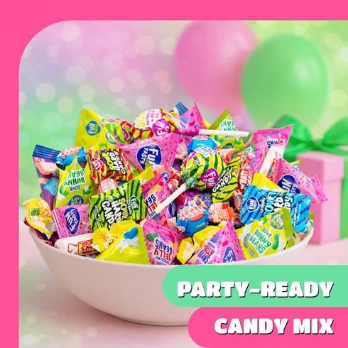 2 Pack Gummies Assorted Party Candy - Pound - Candy for Goodie Bags & Holiday Buffets - Party Favors Individually