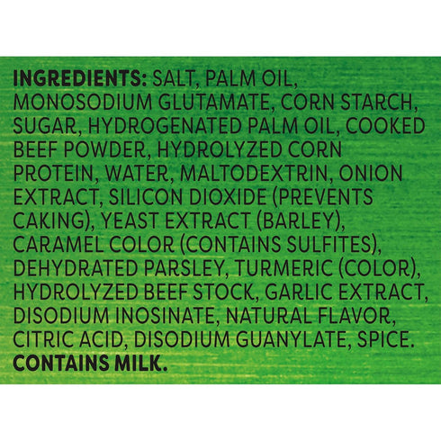 2.3 oz, 6 Knorr Cube Bouillon, Beef, cubes