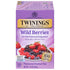 Twinings Wild Berries Herbal Tea, 20 Count Individually Wrapped Bags, Naturally Caffeine-Free