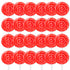 Red Swirl Lollipops, 24 Count Classic Hard Candy Suckers, Individually Wrapped Sweet