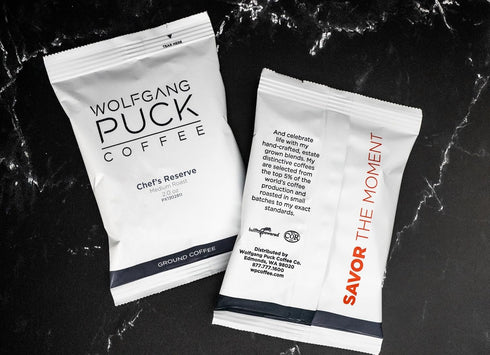 2.0 Packs, (Pack 18) Wolfgang Puck Coffee Portion Chef's Reserve