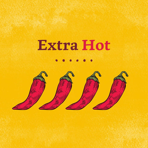 5 oz (Pack 2) Cholula Hot Sauce, Extra Spicy, Product of Mexico, Blend of Arbol & Piquin Peppers for Bringing Extra