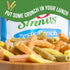 1 Oz (Pack 24) Sensible Portions Garden Veggie Snacks - Ranch Veggie Straws, Snack Size