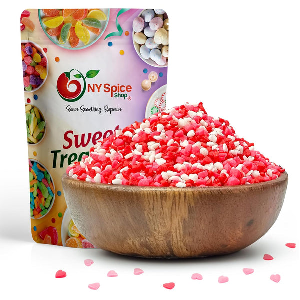 NY Spice Shop Multicolored Heart Sprinkles - 5 Pound Love Themed Heart