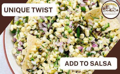 BACK TO BASICS BRINGING OUT THE BEST OF NATURE 4 lb Pozole, (4 Back to Basics Dried Corn Resealable Bag Non-GMO Whole
