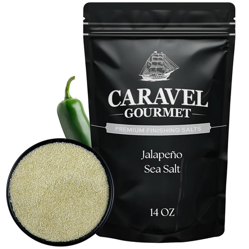 Jalapeno Salt Infused with Real Jalapeos Natural Green Salt for Cooking and