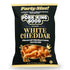 Pork King Good White Cheddar Pork Rinds 7 OZ FAMILY SIZE (Chicharrones