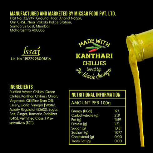 1, 1) Pack 2 (16.22 oz) 100% Naagin Indian Hot Sauce Combo (The Original x Kantha Bomb x of | Spicy | Made with Premium