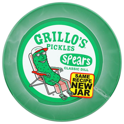 Grillo's 32 GRILLOS PICKLES Classic Dill Pickle Spears, FZ