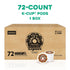 72 Count The Original Donut Shop Regular Keurig Single-Serve K-Cup Pods, Medium Roast Coffee