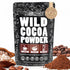 Wild Foods Organic Cocoa Powder Unsweetened for Baking & Cooking, Raw Cacao
