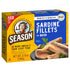 Season Sardines in Water Skinless & Boneless, Wild Caught, 22g of Protein,