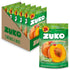 Zuko Peach Instant Powder Drink Family Pack, 14.1 oz, Pack of 6