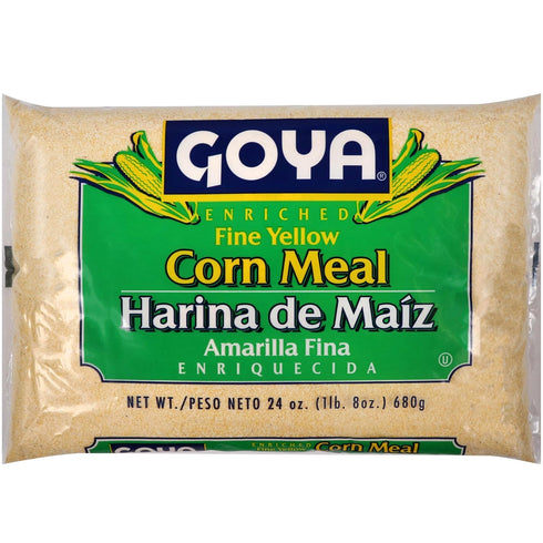 Yellow Cornmeal by Goya, Gluten Free Cornmeal, Harina De Maiz, Fine Ground