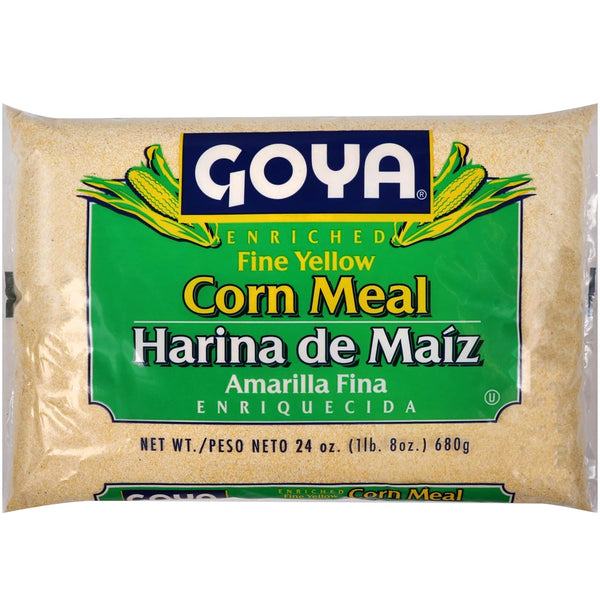 Yellow Cornmeal by Goya, Gluten Free Cornmeal, Harina De Maiz, Fine Ground