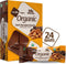 Nugo Organic Dark Chocolate Almond, 10g Vegan Protein, Gluten Free, 24 count