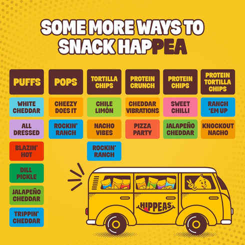 1oz (Pack 18) 3g 3g Hippeas Chile Limon Tortilla Chips of of Protein, of Fiber, Gluten Free, Dairy Free, Plant Protein