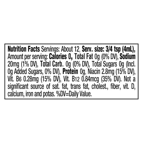 1.62 oz mio Energy Black Cherry Flavored with Other Natural Flavor Liquid Water Enhancer, fl Bottle