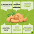 (80oz 5 LB) Packed NUT CRAVINGS - Raw Whole Cashews, Unsalted, Shelled, - Bulk Nuts Fresh in Resealable Bag - Kosher