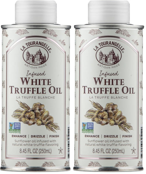 La Tourangelle, White Truffle Oil, Complex Gourmet Earthy Flavor for Drizzling over