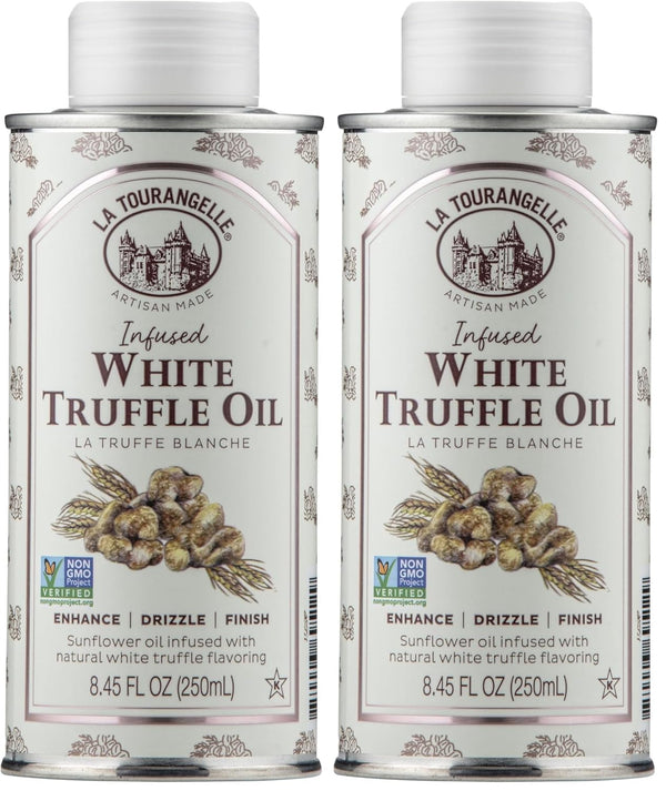 La Tourangelle, White Truffle Oil, Complex Gourmet Earthy Flavor for Drizzling over