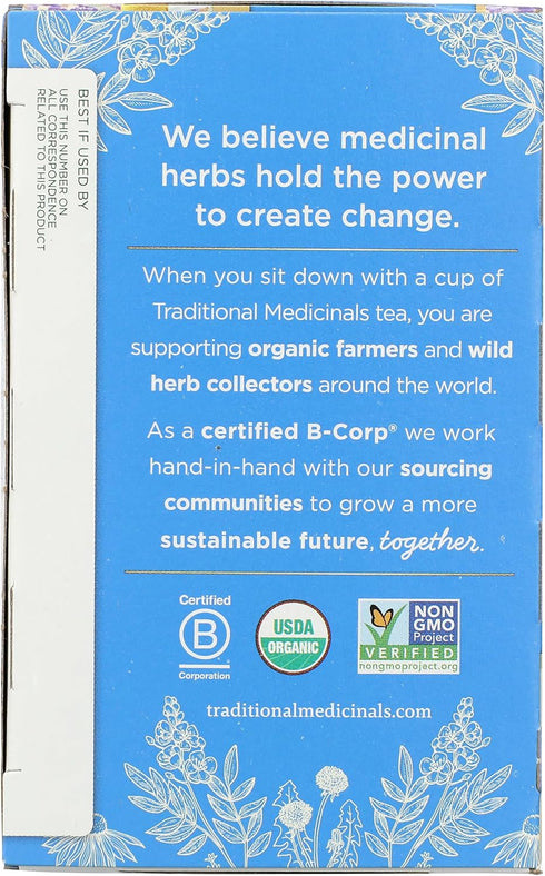 16 Traditional Medicinals Organic Cup of Calm Herbal Tea, ct