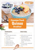 3 lb Happy Andes Tri-Color Organic Whole Grain Quinoa Non-GMO, Non Gluten, Ready to Cook Food for Oats & Seeds Recipes