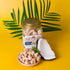 (14.1 oz) LAFOOCO Sea Salt Coconut Cashews, Premium Cashews, Lightly Sea Salted, Coconut flakes, Rich in Nutrients