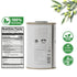 Pack 2 2X250ml of Extra Virgin Olive Oil Tin, Great Taste Cold Pressed, Intense Flavor, Contains Polyphenols Rich Olive