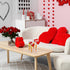 48 Set 5.9 Inch 2.2 oz Yunsailing Heart Candy Tubes Wedding Candy Container with Transparent Bags and Red Heart Tags