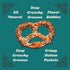 11 Oz. Pack 9 Unique Snacks Extra Salt Splits Pretzels, Original Split-Open Pretzels, Delicious Homestyle Baked Snack