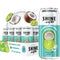 Shine Water Coconut Lime Vitamin D Electrolyte Drinks 12-Pack, Sugar Free Flavored