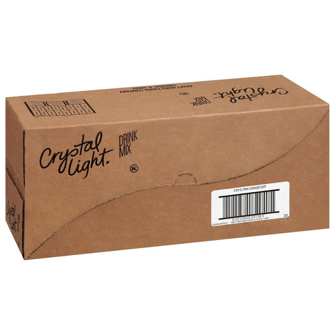72 Packets, 2.9 oz Crystal Light Drink Mix, Pitcher for Flavorful Hydration and Shareable Refreshment, Pink Lemonade
