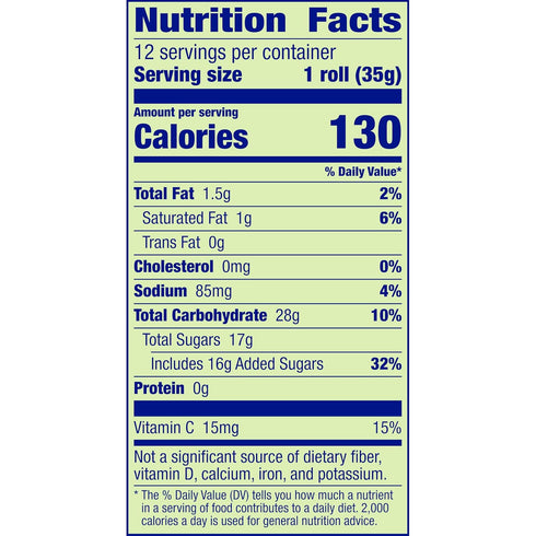 12 15 oz Fruit by the Foot Fruit Flavored Snacks, Berry and Strawberry Tie-Dye, King Size Rolls
