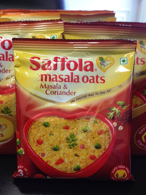 Saffola -39g 12 Masala Oats- Masala & Coriander X