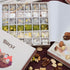 36 Biteyz Nutty Turkish Delight, Vegan Candy Gift Box - Assorted Gourmet Treats with Pistachios, Walnuts, Hazelnuts