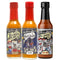 Torchbearer Sauces Hot Sauce Bundle Set, 5 Oz Each: Zombie Apocalypse, Garlic