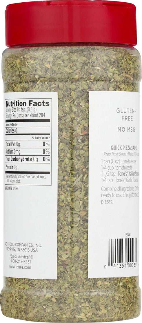 Tone's 3.00 (Pack 6) Italian Seasoning Blend, Ounce