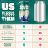 12 oz (24-Pack) Zevia Zero Sugar Soda, Vanilla Cola, Cans Naturally Sweetened, Non-GMO Project Verified, Gluten-Free