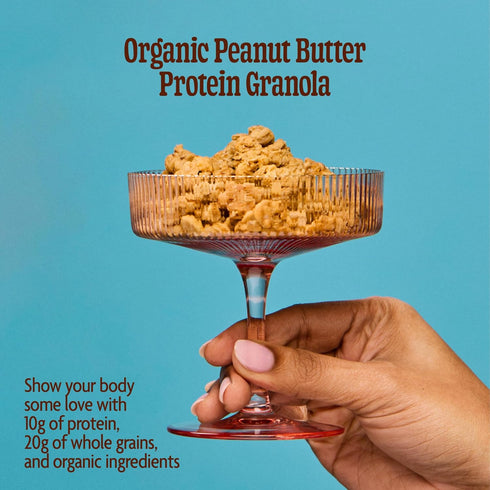 11 oz (Pack 1), Love Crunch Organic Peanut Butter Protein Granola, of Non-GMO, by Nature's Path