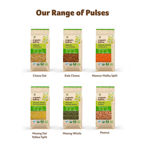 500g Organic Tattva, Organic Unpolished Urad Dal Black Whole