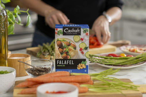 10 Casbah Authentic Grains, Falafel Chickpea Mix, Ounce
