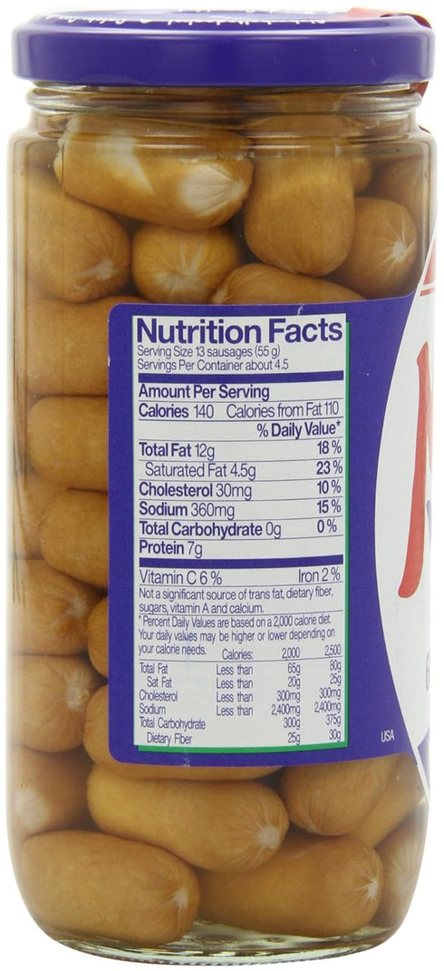 Meica 8.8 Mini Wini Sixty Cocktail Sausages, Ounce