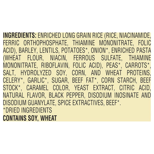 8.1 Bear Creek Soup Mix, Vegetable Beef, Ounce