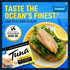 4.4 oz FinerFin Premium Zesty Lemon Yellowfin Tuna Fillets in Organic Extra Virgin Olive Oil, | Hand Cut | Gourmet
