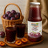 33.8 Oz (6 Pack) Anna and Sarah Organic Tart Plum Juice - Glass Bottle No Sugar Added, No Artificial Colors, No